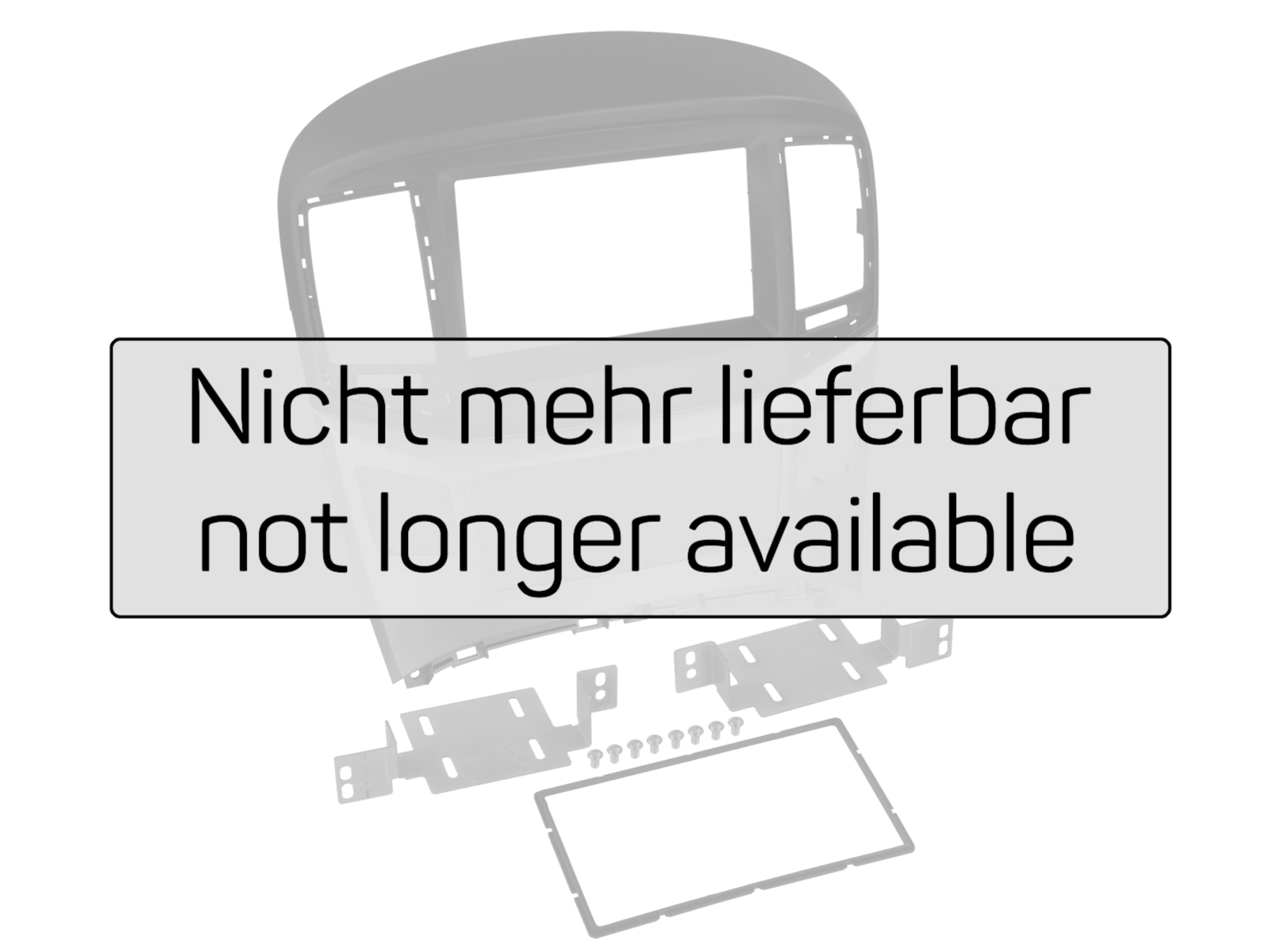 Hyundai H1 – 2DIN radio adapter