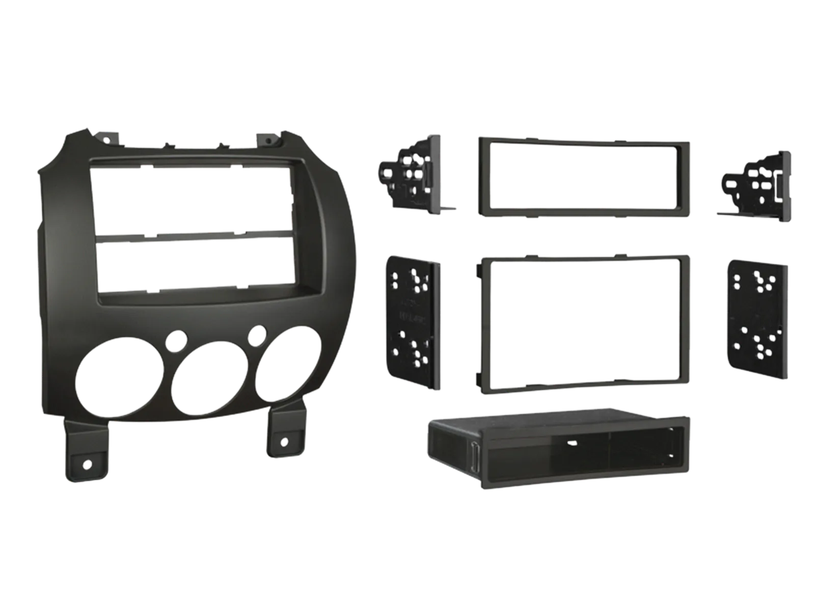 Mazda 2 – 2DIN radio adapter