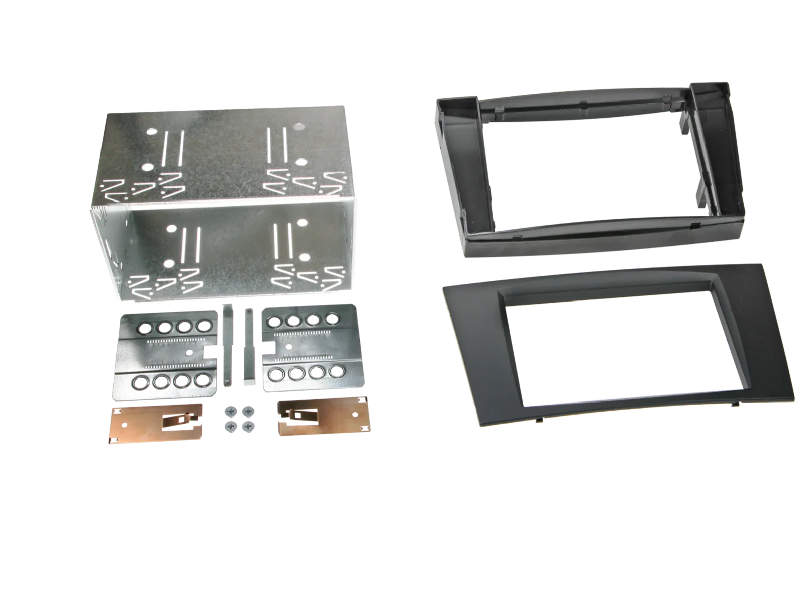 Mercedes E/CLS – 2DIN radio adapter