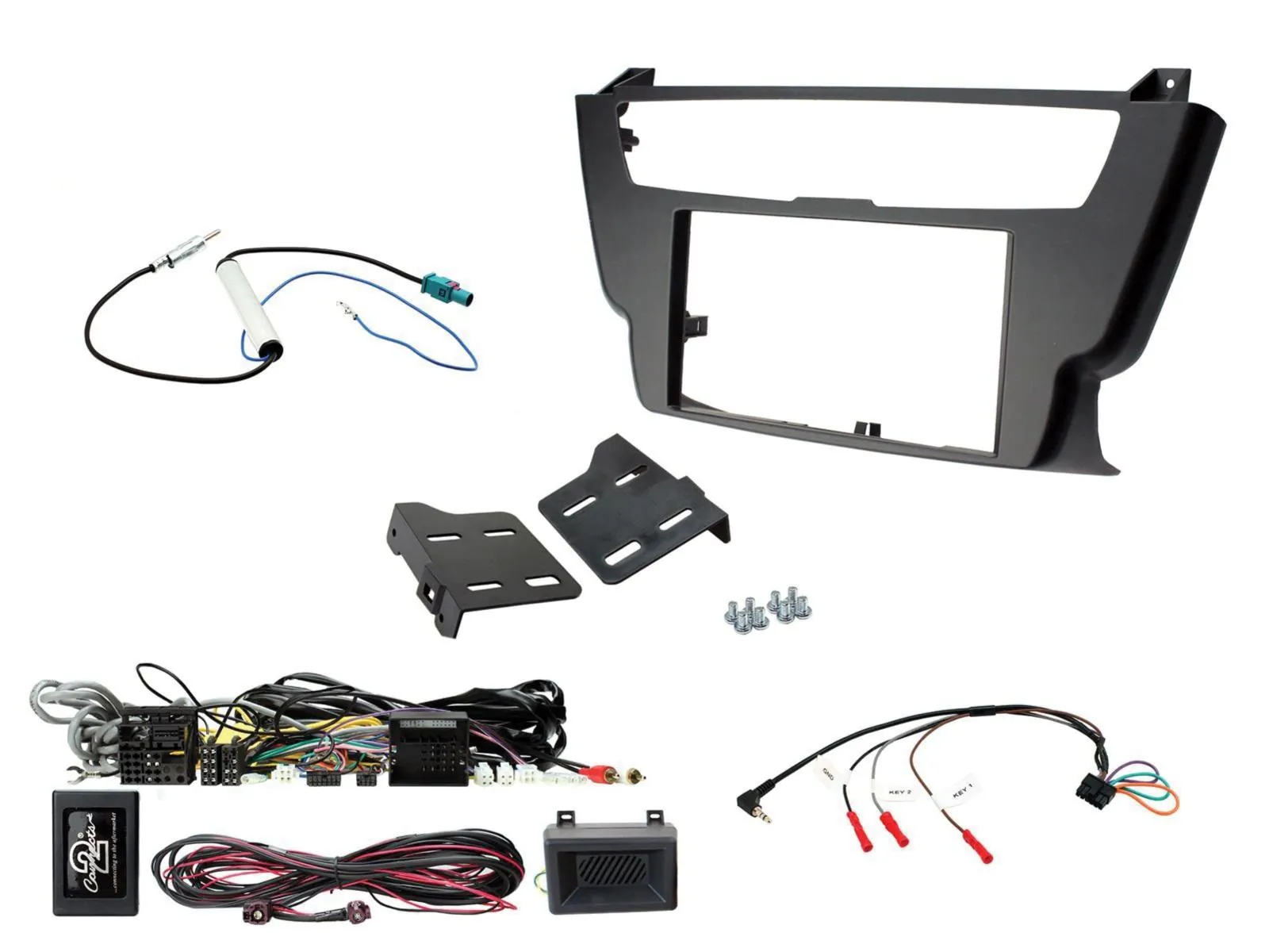 BMW Serie 3, Serie 4 – 2DIN radio adapter