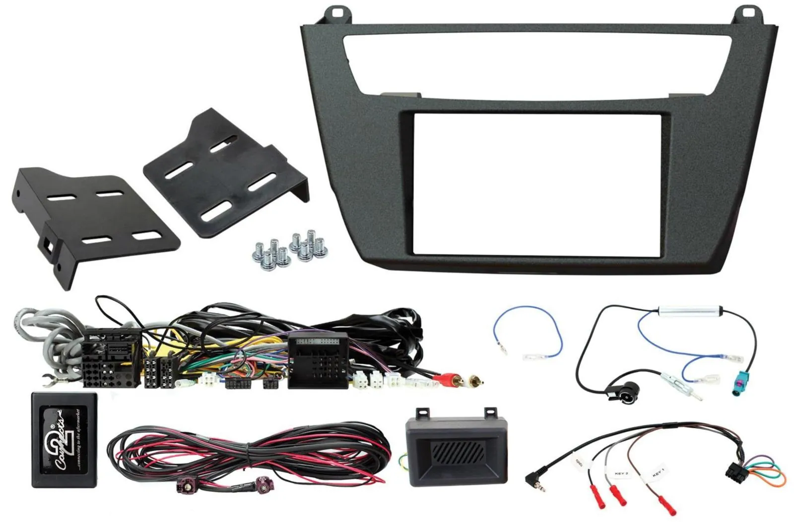 BMW Serie 1, Serie 2 – 2DIN radio adapter