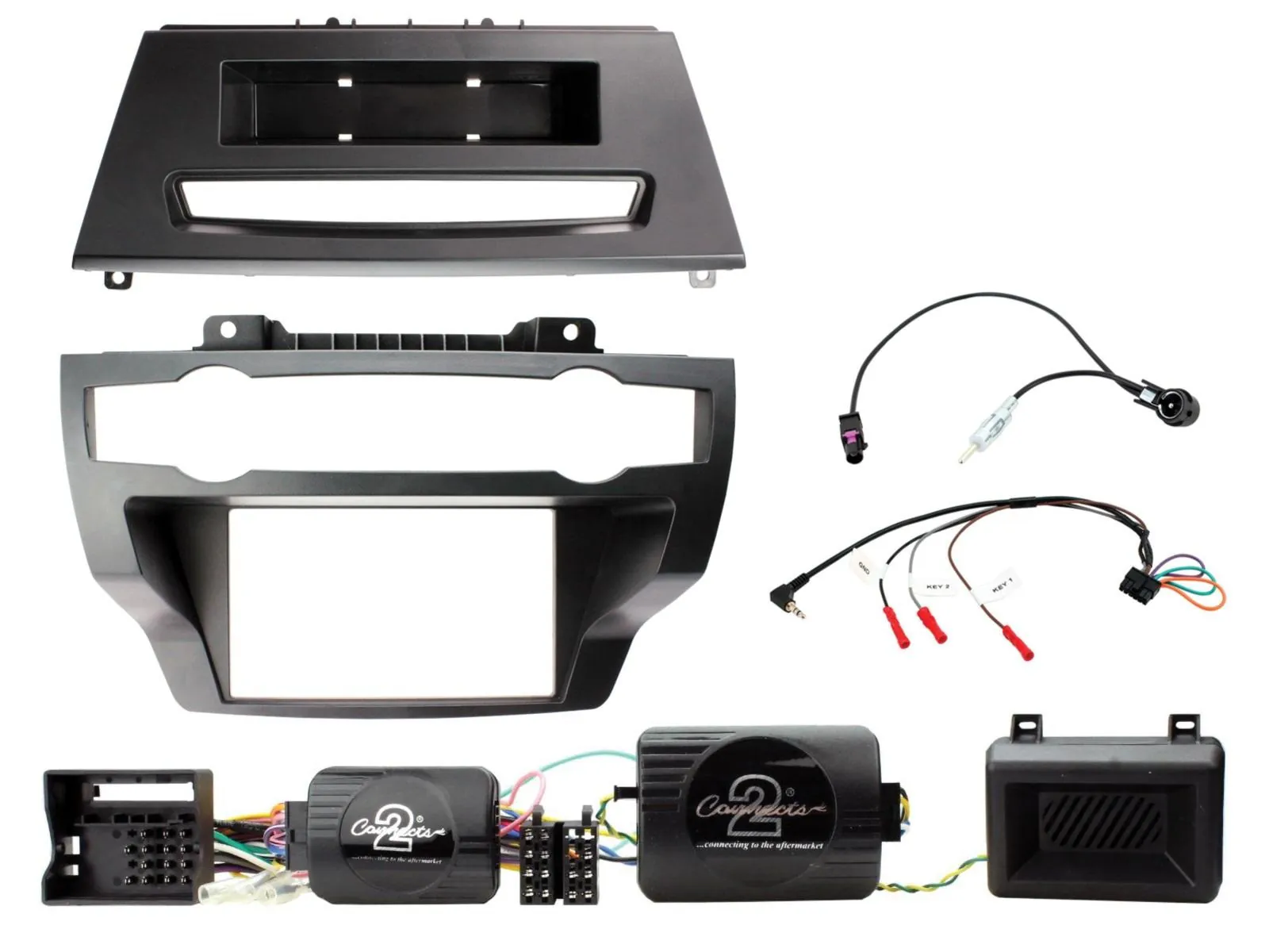 BMW X5 / X6 – 2DIN radio adapter