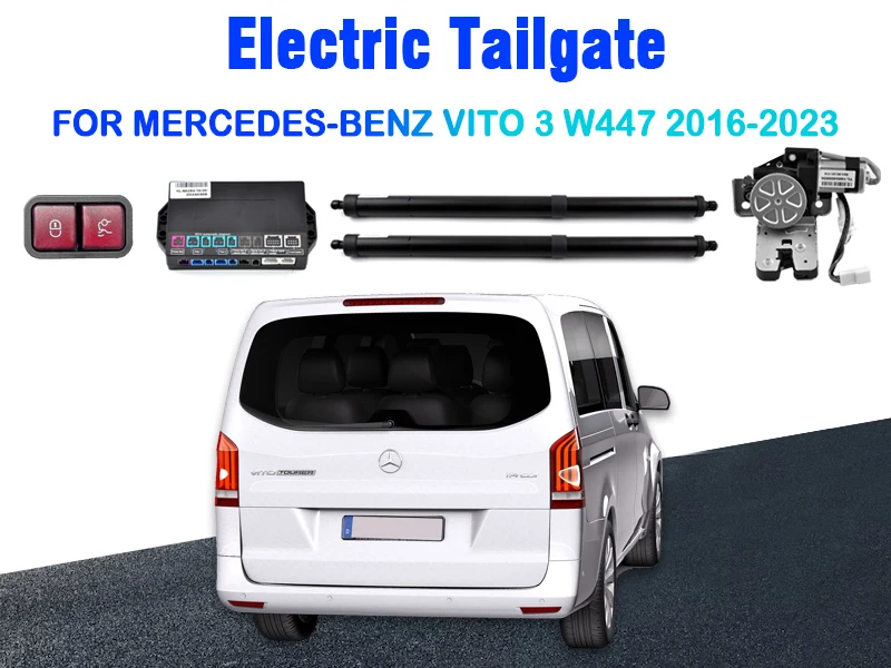 Komforno otvaranje prtljažnika za Mercedes-Benz Vito (W447) 2016–2023 – WITSON DWM1010