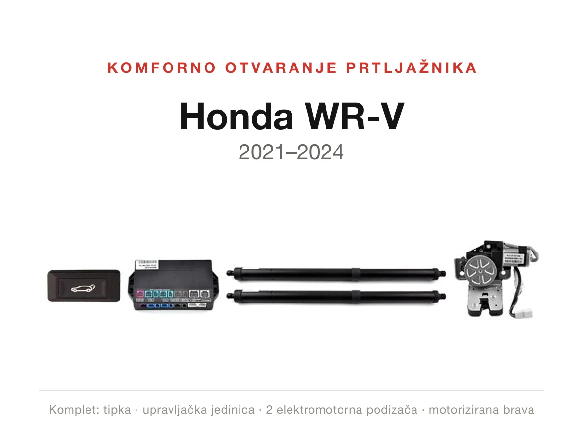 Komforno otvaranje prtljažnika za Honda WR-V 2021–2024 – WITSON DWM1103