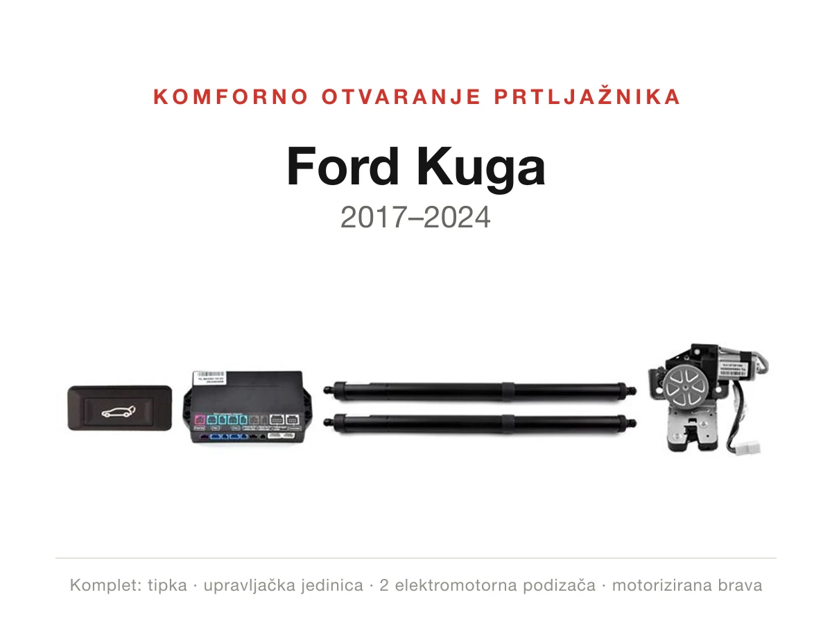 Komforno otvaranje prtljažnika za Ford Kuga 2017–2024 – WITSON DWM1123