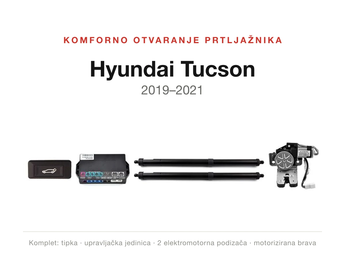 Komforno otvaranje prtljažnika za Hyundai Tucson 2019–2021 – WITSON DWM1136
